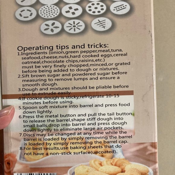 Cookie Press 20-Piece Set - Picture 4 of 7